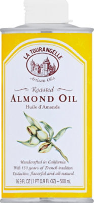 La Tourangelle Oil Almond Roasted - 16.9 Oz - Image 2