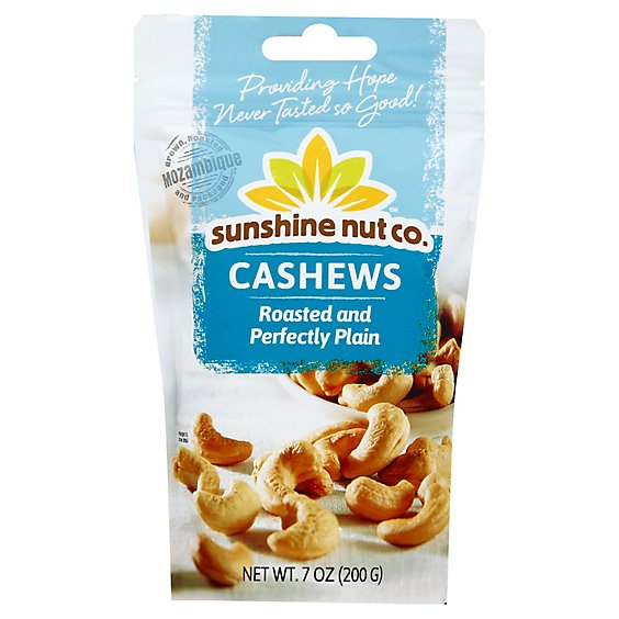 Sunshine Cashew Nut Roasted - 7 Oz