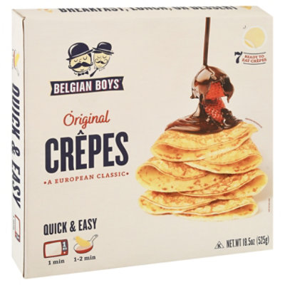Belgian Boys Crepes Traditional 7 Count - 18.5 Oz