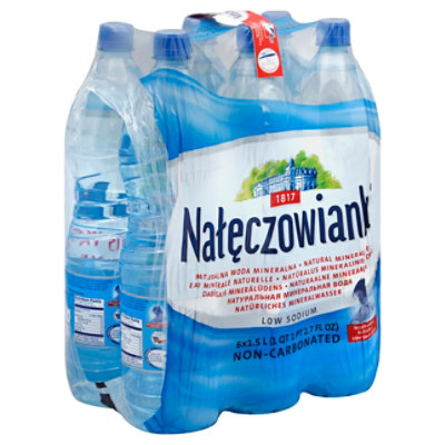 Naleczowianka Non Carbonated Water 6 Pack - 6-50.7 Oz - Image 1