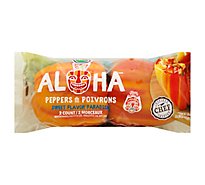 Peppers Bell Peppers Striped Aloha Prepacked - 2 Count