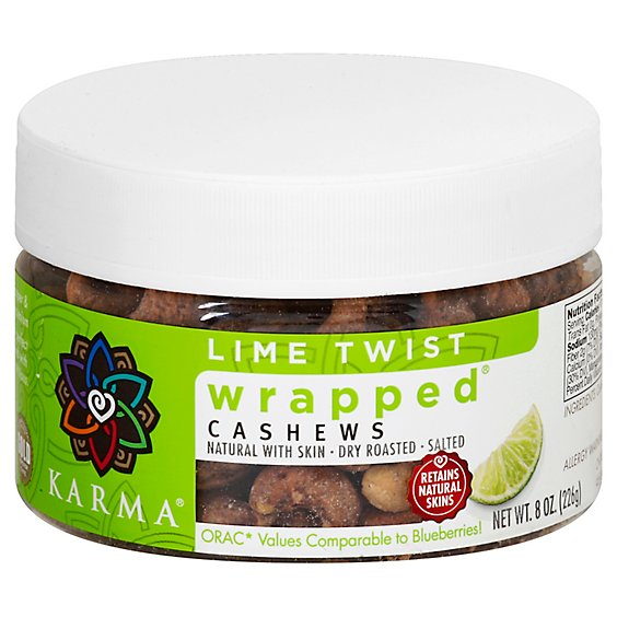 Karma Cashew Lime Wrapped - 8 Oz