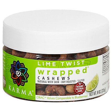 Karma Cashew Lime Wrapped - 8 Oz - Image 1