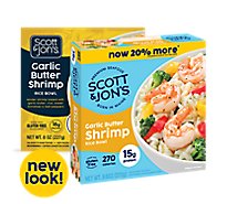 Scott & Jons Garlic Butter Shrimp Rice Bowl - 8 Oz