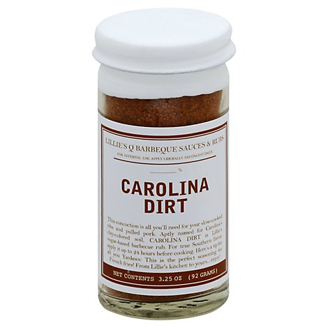 Lillies Q Sauce Barbeque Carolina Dirt - 3.25 Oz