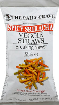 Daily Crave Veggie Straws - 5.5 Oz - Image 2