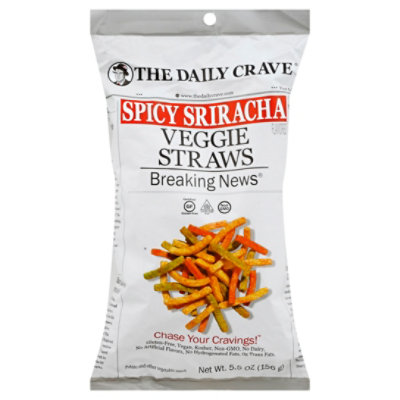 Daily Crave Veggie Straws - 5.5 Oz - Image 1