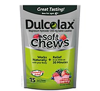 Dulcolax Soft Chews Mixed Berry - 15 Count