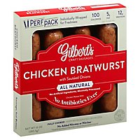 Gilberts Chicken Bratwurst - 10 Oz - Image 1