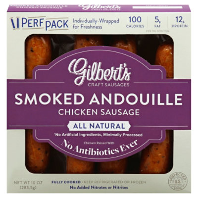 Gilberts Chicken Sausage Andouille - 10 Oz - Image 3