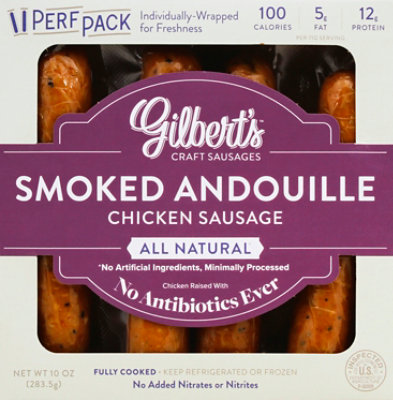 Gilberts Chicken Sausage Andouille - 10 Oz - Image 2