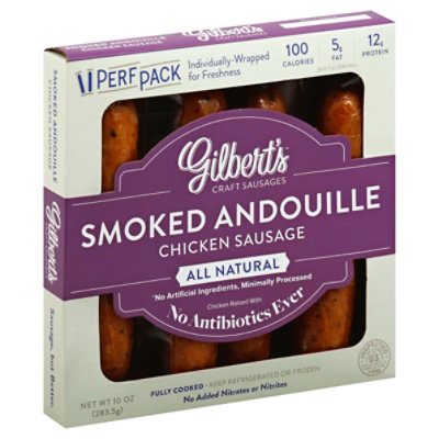 Gilberts Chicken Sausage Andouille - 10 Oz - Image 1