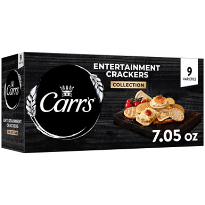 Carrs Entertainment Crackers Variety Pack Snack Crackers - 7.05 Oz - Image 1