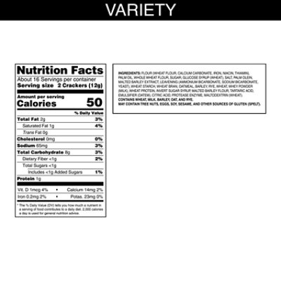 Carrs Entertainment Crackers Variety Pack Snack Crackers - 7.05 Oz - Image 6