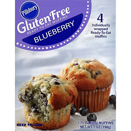 Pillsbury Gluten Free Blueberry Muffins, 7 Oz - 7Oz - Image 2