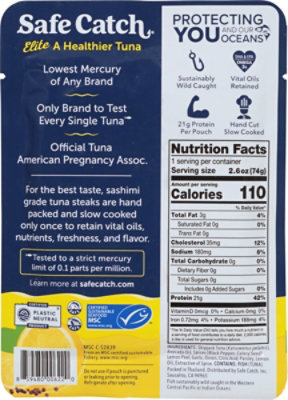 Safecatch Tuna Wld El - 2.6 Oz - Image 5