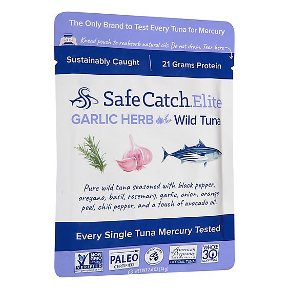 Safecatch Tuna Wld El - 2.6 Oz