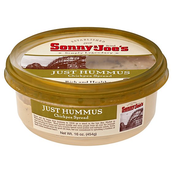 Sonny & Joe Just Hummus Spread - 16 Oz