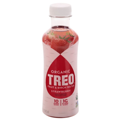 Treo Strawberry Water Birch Infusion - 16 Fl. Oz. - Image 3