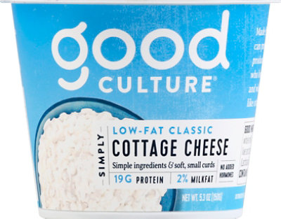 good culture Simply Cottage Cheese Lowfat Classic - 5.3 Oz - Image 1
