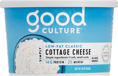 good culture Simply Cottage Cheese 2% Milkfat Lowfat Classic - 16 Oz - Image 2