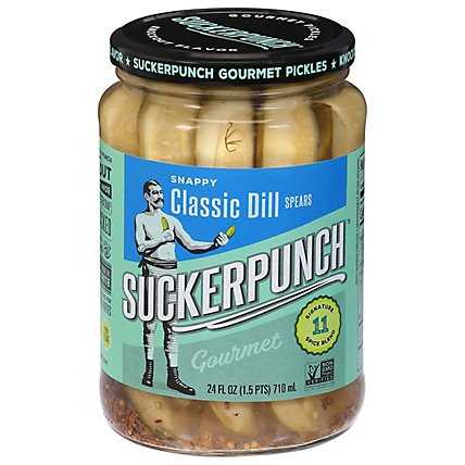 Sucker Punch Pickle Spear Dill - 24 Oz - Image 3