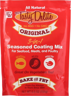 Tasty Delite Original Seasoned Coating Mix - 5.5 Oz. - Image 2