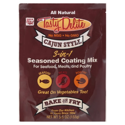 Tasty Delite Cajun-Style Seasoned Coating Mix - 5.5 Oz. - Image 3