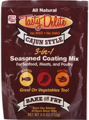 Tasty Delite Cajun-Style Seasoned Coating Mix - 5.5 Oz. - Image 2