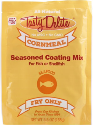 Tasty Delite Cornmeal Seasoned Coating Mix - 5.5 Oz - Image 2