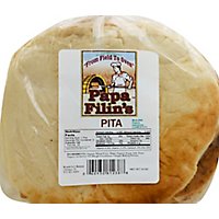 Papa Filins Bread Pita White Organic - 22 Oz - Image 2