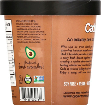 Cado Deep Dark Chocolate - 16 Oz - Image 3