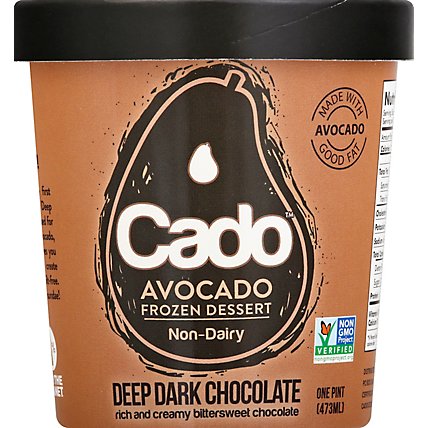 Cado Deep Dark Chocolate - 16 Oz - Image 2