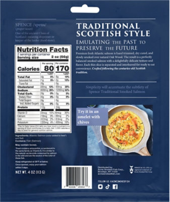 Spence Scottish Smoked Salmon - 4 Oz - Image 5