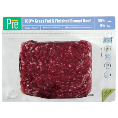 Pre Beef Ground Beef 95% Lean 5% Fat - 16 Oz