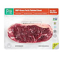 Pre Beef Boneless Strip Steak - 10 Oz