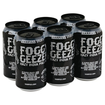 Warpigs Foggy Geezer Cans - 6-12 Fl. Oz. - Image 1