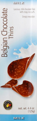 Belgian Thins Milk Chocolates 4.4 Oz - 4.4 Oz - Image 2