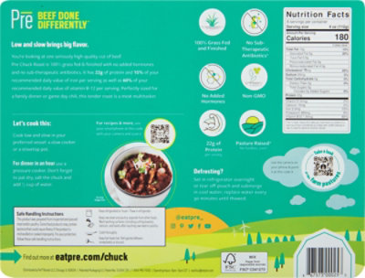 Pre Beef Boneless Chuck Roast - 24 Oz - Image 6
