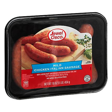 Jewel Mild Italalian Chicken Sausage - 16 Oz - Image 1