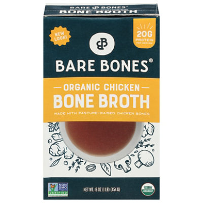 Bare Bones Bone Broth Classic Chicken - 16 Oz - Image 3