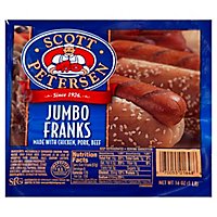 Scott Petersen Jumbo Meat Frank - 16 Oz - Image 1