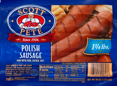 Scott Petersen Polish Sausage - 20 Oz - Image 2