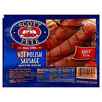 Scott Petersen Hot Polish Saus - 20 Oz - Image 1