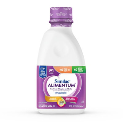 Similac Alimentum With FL HMO Ready To Feed Baby Formula Bottle
