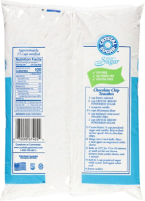 Crystal Sugar Powdered Sugar - 2 Lb - Image 6