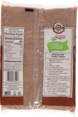 Crystal Sugar Dark Brown Sugar - 2 Lb - Image 6