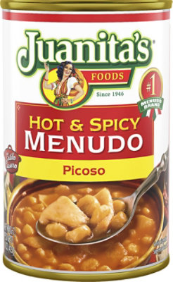 Juanitas Menudo Hot & Spicy - 15 Oz
