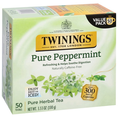 Twining Tea Tea Pure Peppermint - 50 Bag - Image 2