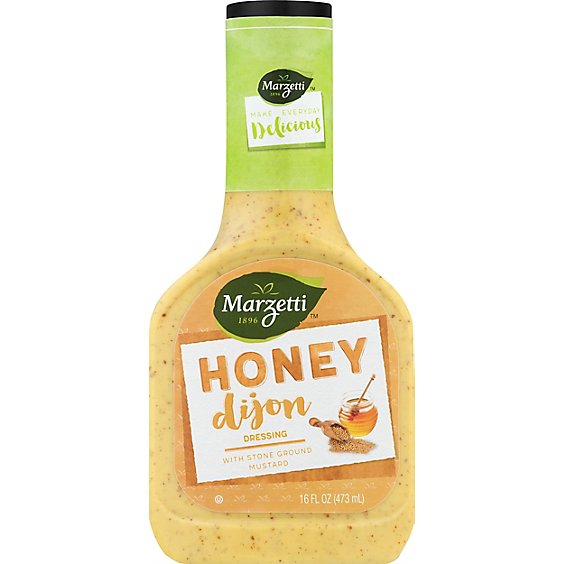 Marzetti Honey Dijon Salad Dressing Plastic Bottle - 16 Oz